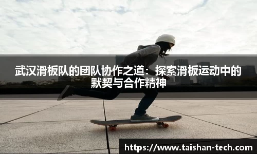 武汉滑板队的团队协作之道：探索滑板运动中的默契与合作精神